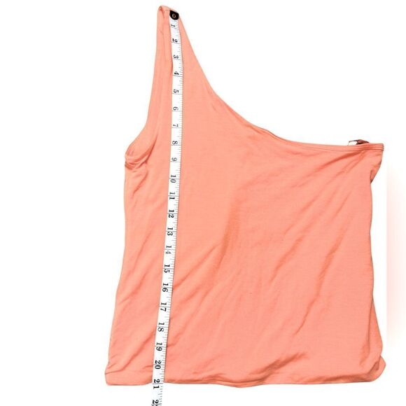 J. Crew One Shoulder Knit Orange Tank Top - Picture 3 of 6